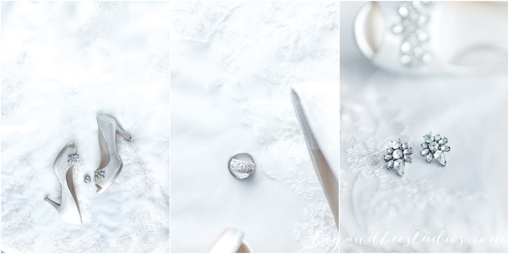 white wedding details emporia wedding photography