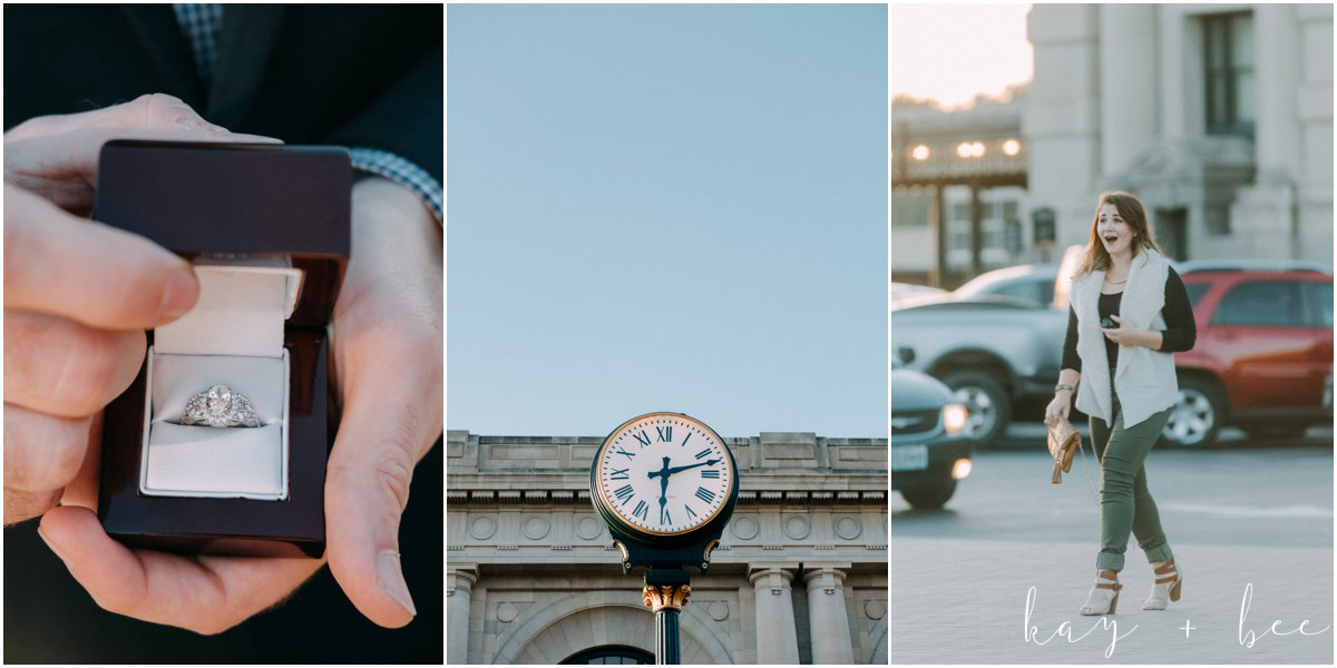 Kansas City Photography - Kay & Bee - Union Station Surprise Proposal