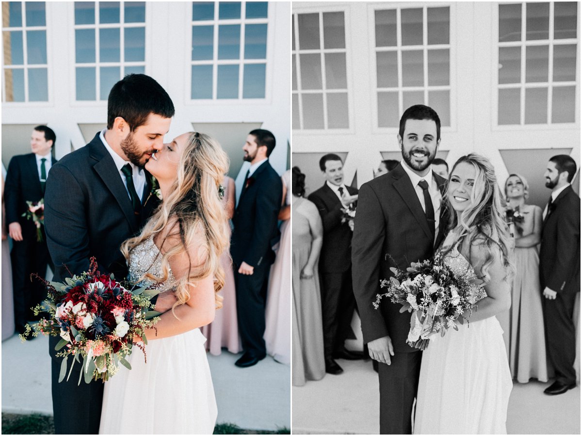 Photography Wichita Kansas Collingwood Barn Wedding Bride and Groom