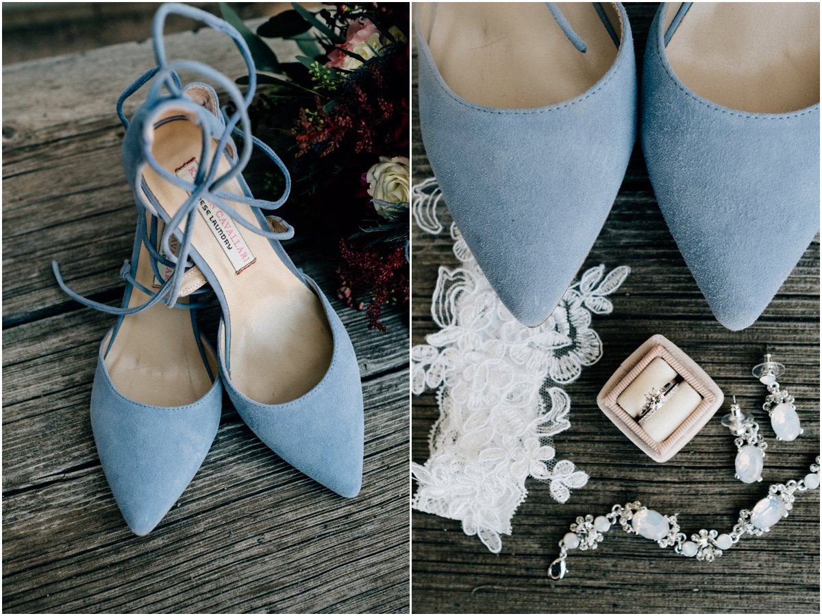 Collingwood Barn Blue Palette Kristen Cavallari Shoes Wichita Kansas Wedding Photography