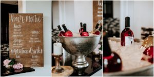 Wine Bar Bar Pink Wine Cranberry Navy Wedding - Dove Ridge Vineyard - Fort Worth Dallas - Wichita Wedding Photographer