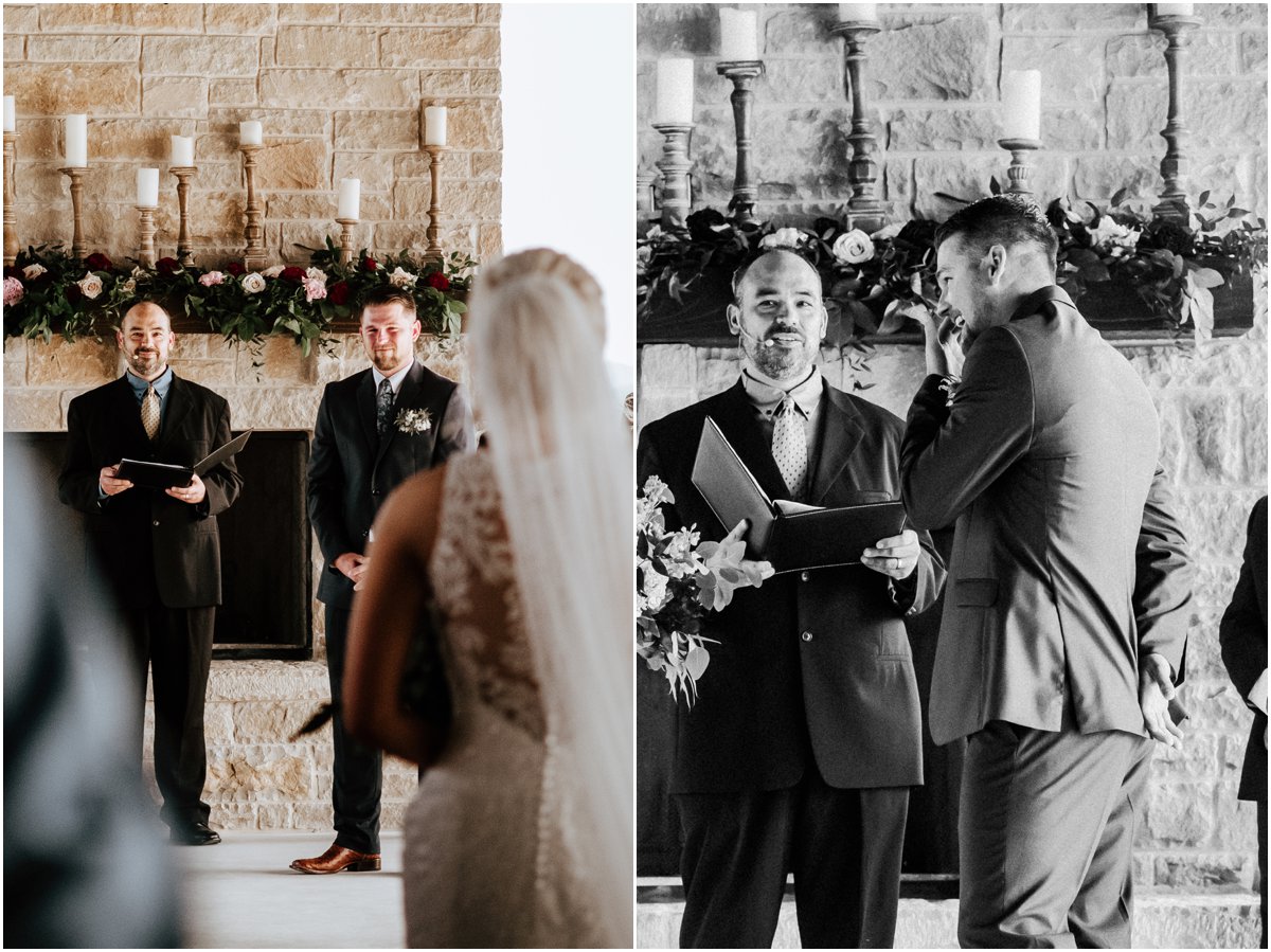 Pink Wine Cranberry Navy Wedding - Dove Ridge Vineyard - Fort Worth Dallas - Wichita Wedding Photographer
