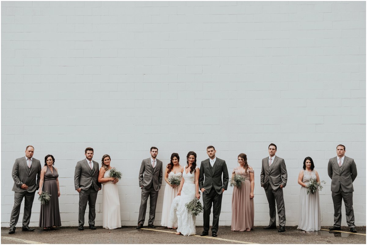 Rainy Wedding Downtown Wichita, Kansas Knoblauch