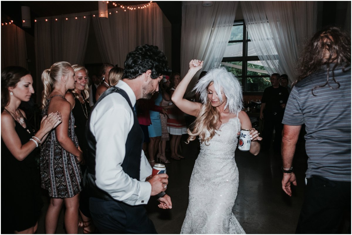 Bride at Reception