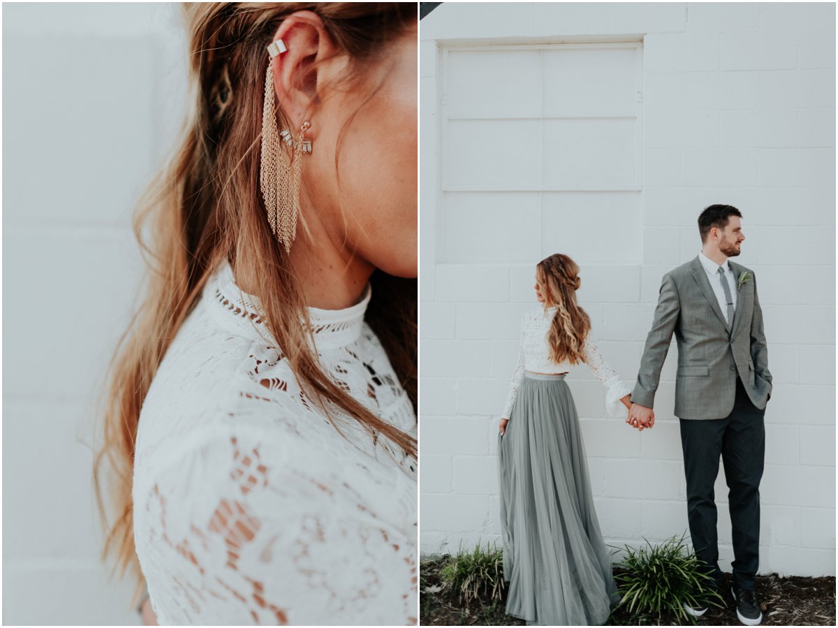 Industrial Greenery Wedding Inspiration